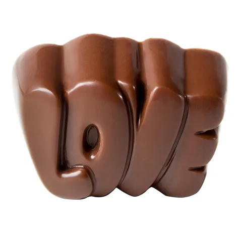 Chocolate Mould; Love Praline - each
